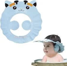 Baby Shower Cap – Adjustable Hair Wash Hat for Kids