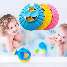 Baby Shower Cap – Adjustable Hair Wash Hat for Kids