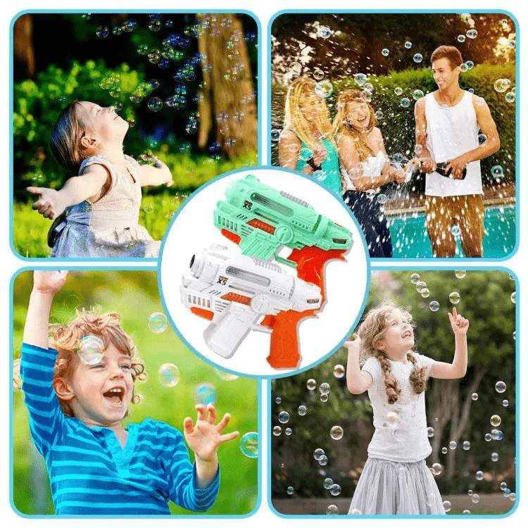 Automatic Bubble Machine Gun with Lights & Music (999S)